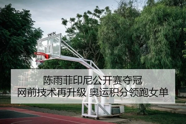 陈雨菲印尼公开赛夺冠 网前技术再升级 奥运积分领跑女单